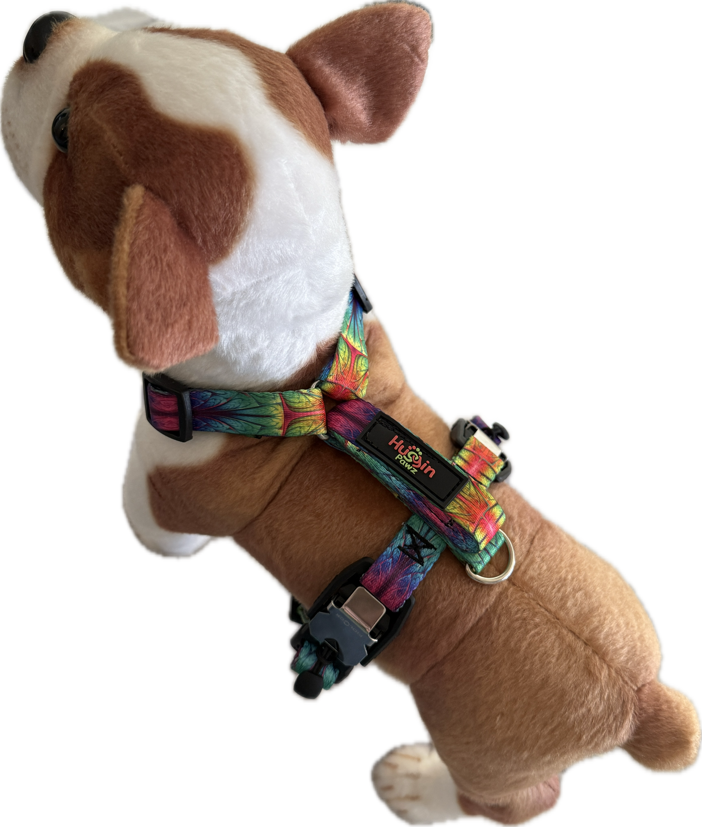 No pull, 3 in 1 Harnesses- MAGNETIC one handed buckle