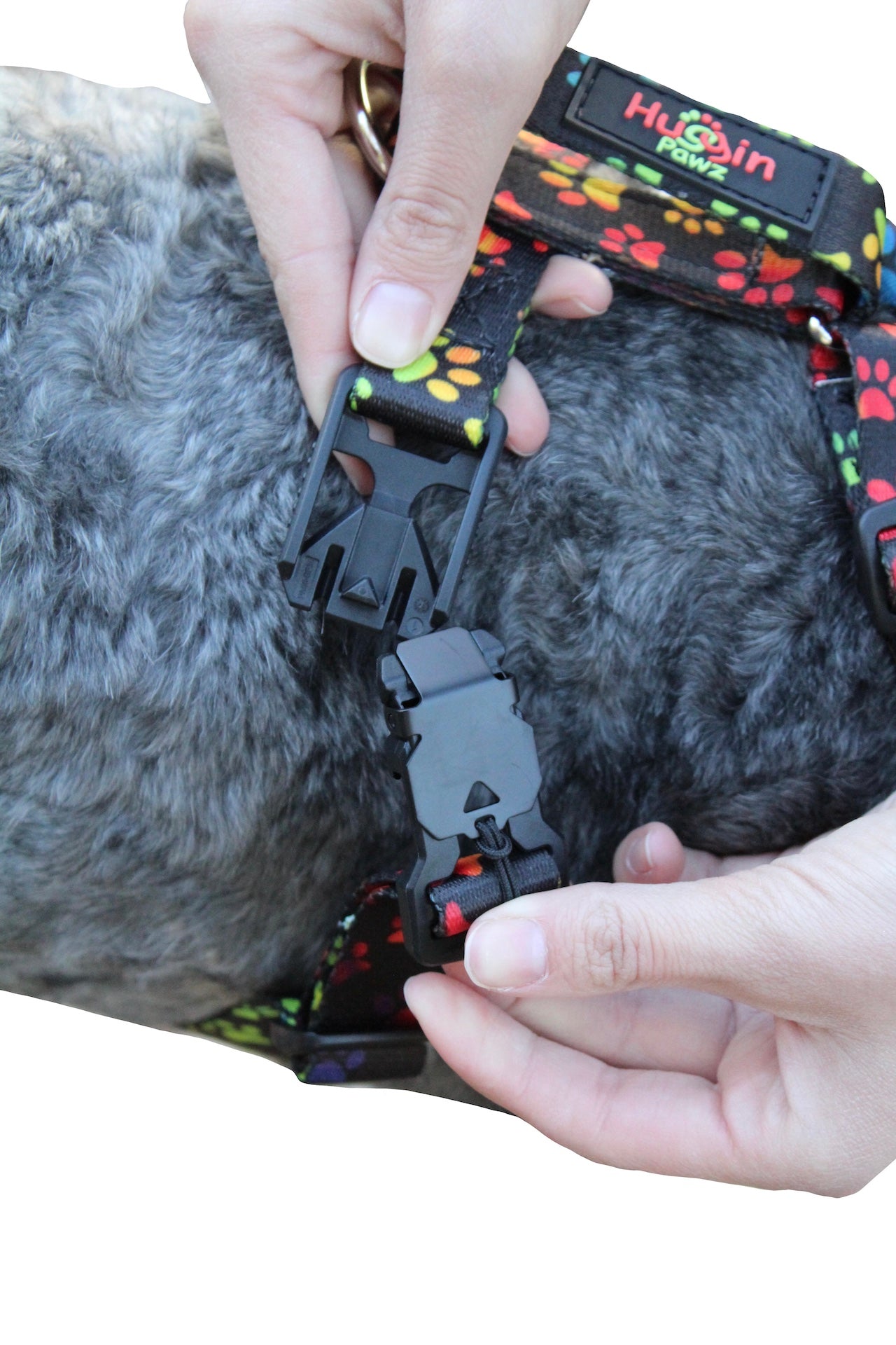 No pull, 3 in 1 Harnesses- Magnetic one handed buckle