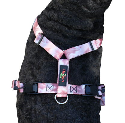 No pull, 3 in 1 Harnesses- MAGNETIC one handed buckle