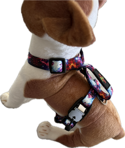 No pull, 3 in 1 Harnesses- MAGNETIC one handed buckle