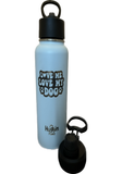 "Love Me Love My Dog" 32 oz Insulated Water Bottle