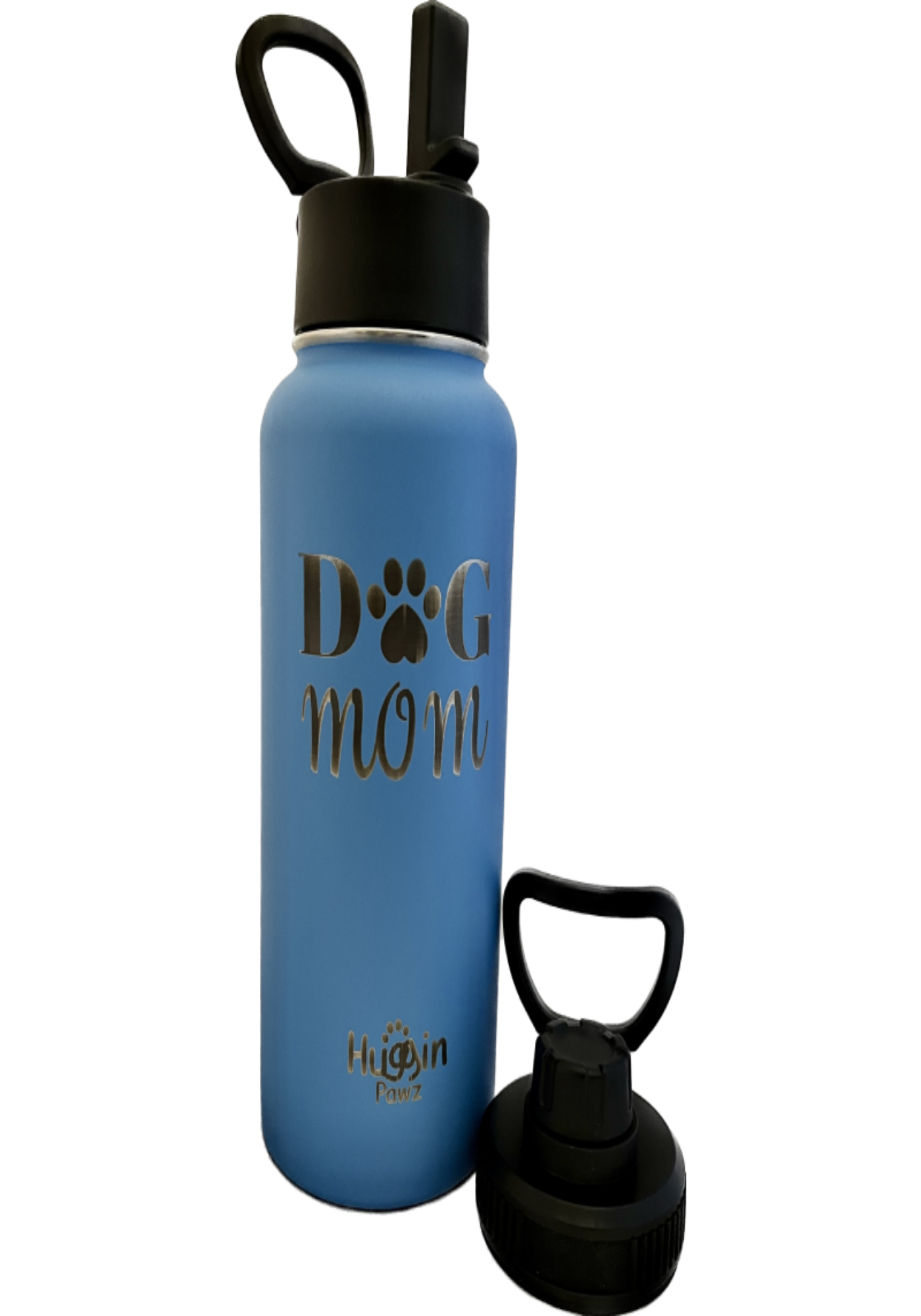 "Dog Mom" 32 oz Insulated Water Bottle